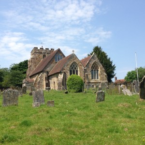 Picture of St Thomas a Becket church in Brightling